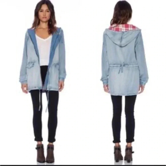 MINKPINK Tops - [XS/S] Revolve  Minkpink Hay Seed Anarok in Blue Denim